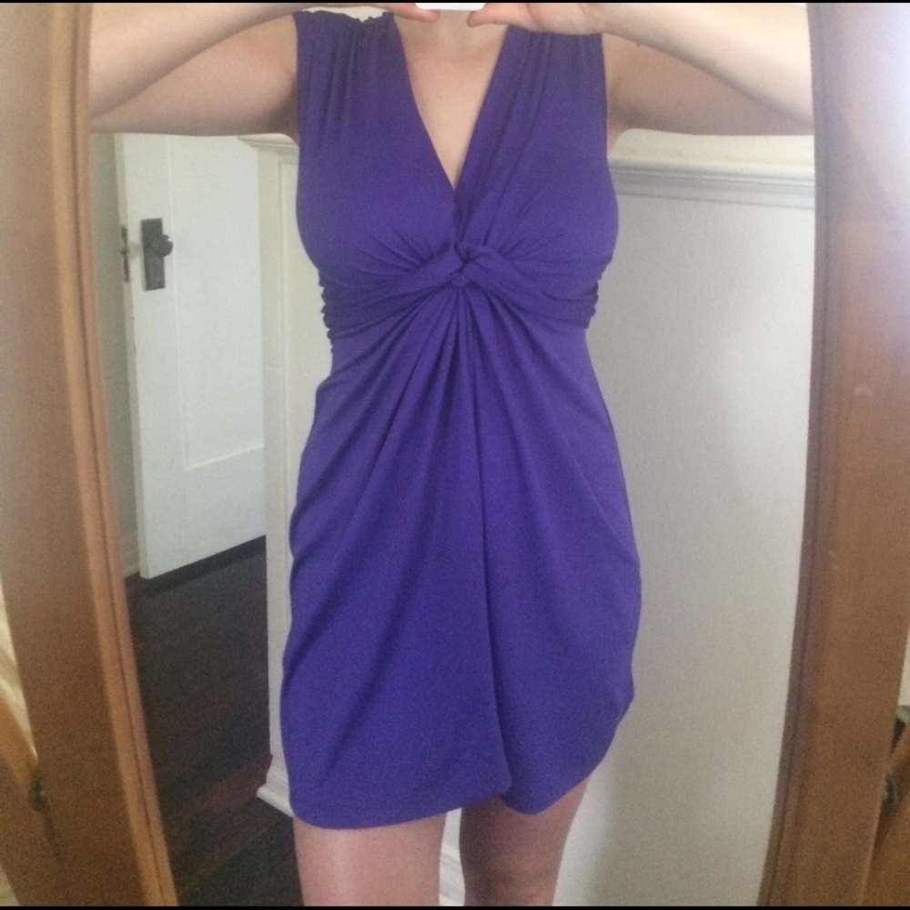 Purple dress