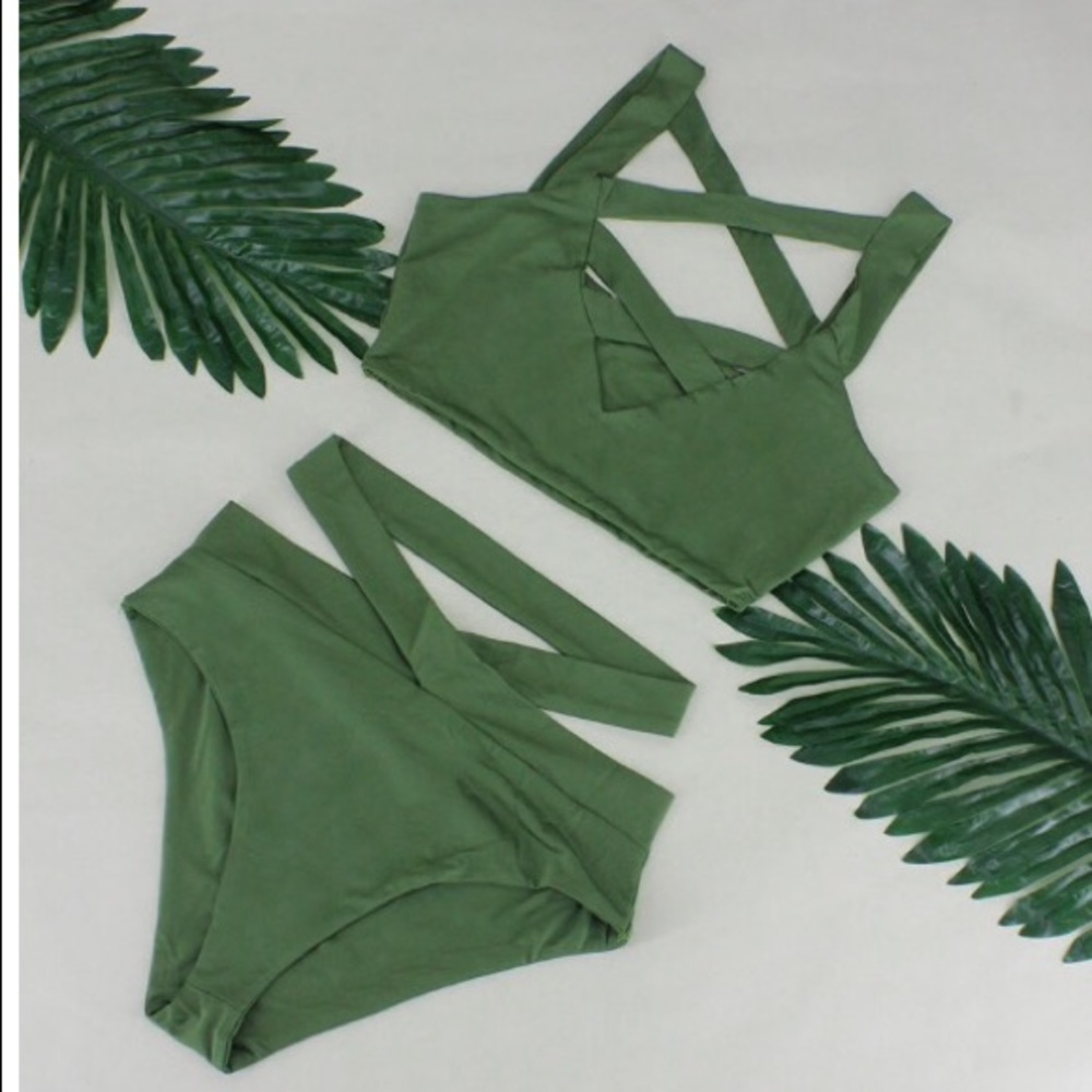 NEW! Hollow Out High Waist Bikini - Picture 5 of 7