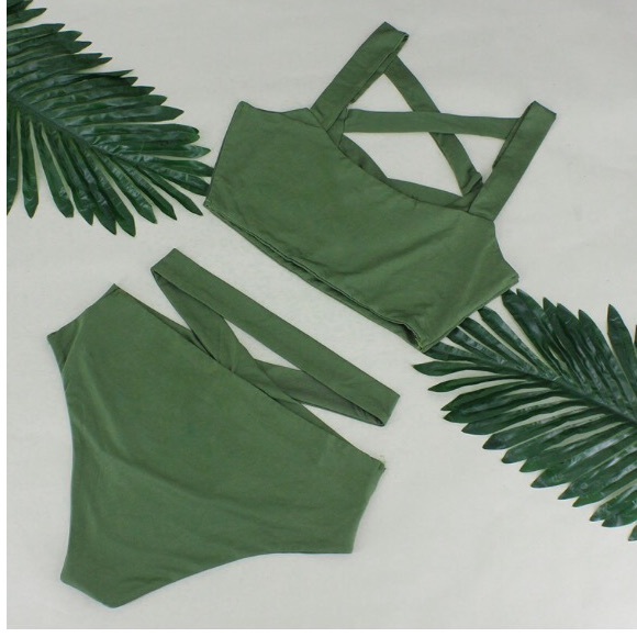 NEW! Hollow Out High Waist Bikini - Picture 6 of 7