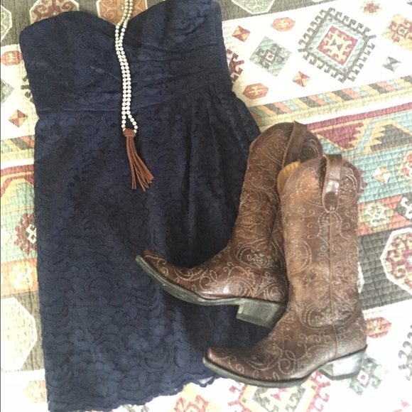 Davids bridal bridesmaid dress - Picture 2 of 2