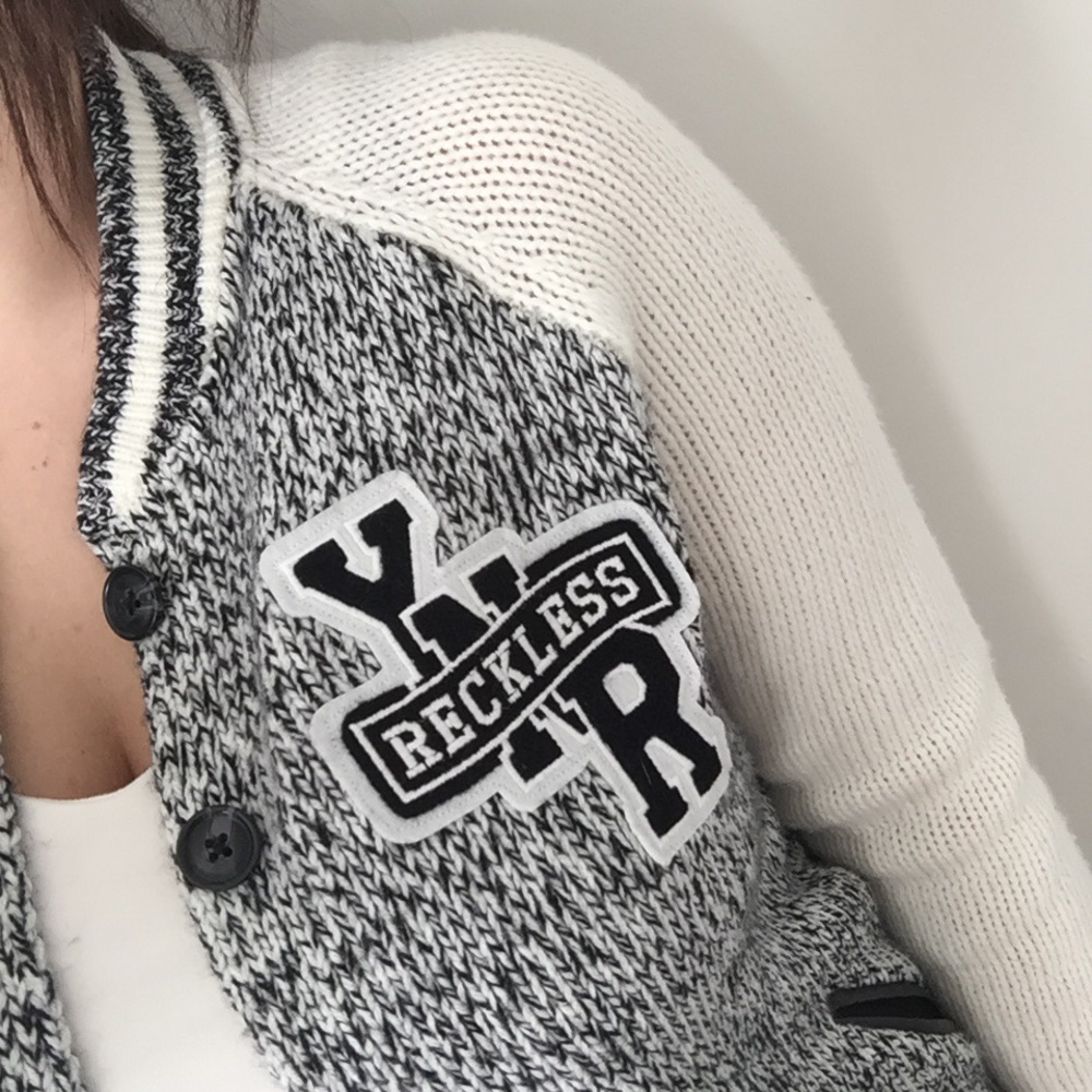 Reckless Varsity Cardigan