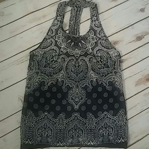 Anthropologie Elodie paisley top Small