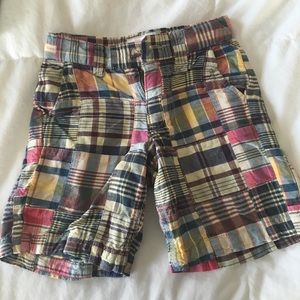 Old Navy Madras Plaid Shorts 3t