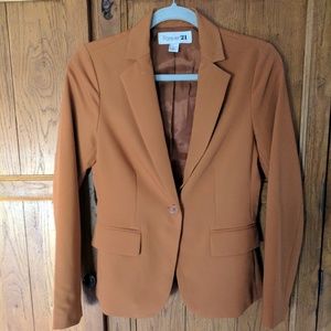 Forever 21 tobacco Blazer