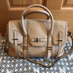Rebecca Minkoff Jules Satchel in tan