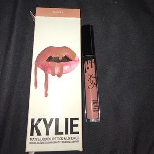 Kylie Cosmetics liquid lipstick in CANDY K