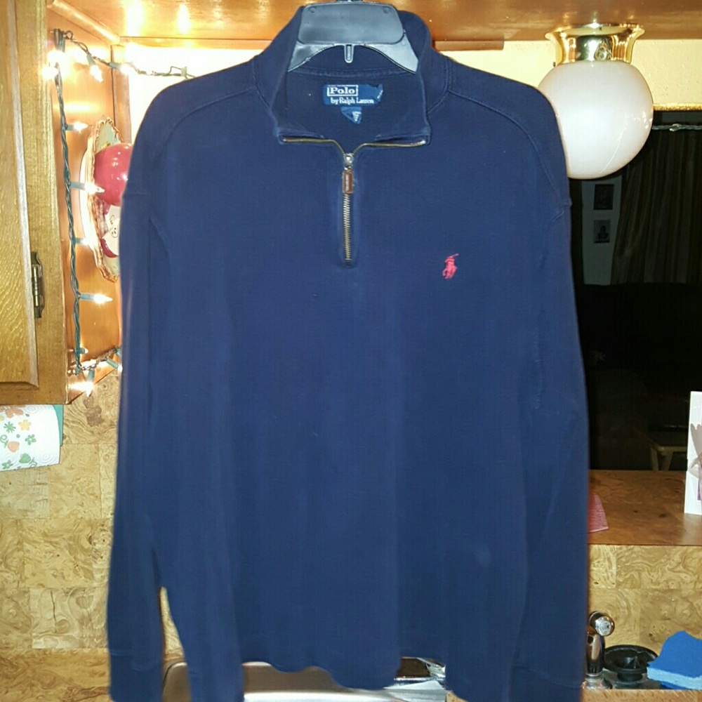 RALPH LAUREN LONG SLEEVE POLO  TURTLENECK
