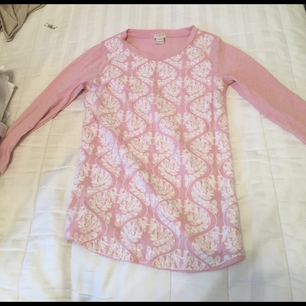 Jcrew 3/4 length blouse - Picture 1 of 2