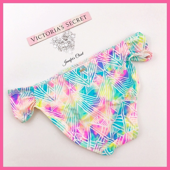 •Victoria's Secret PINK• Ruched side bikini bottom - Picture 3 of 3