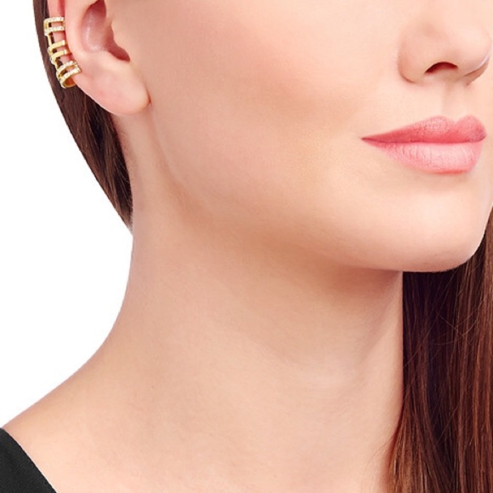 Swaroski Cubist ear cuff