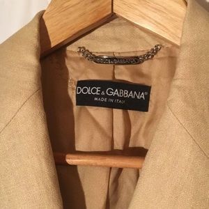 Gorgeous dolce and Gabbana linen pantsuit