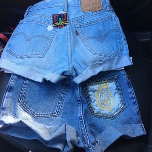 vintage high waisted shorts