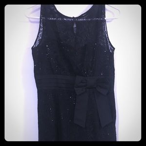 Black Tahari dress