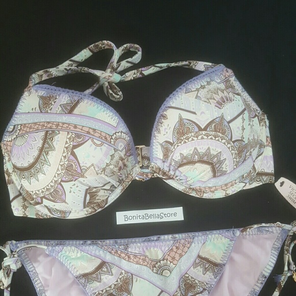 Victoria's Secret 36D MEDIUM BIKINI BUNDLE NWT