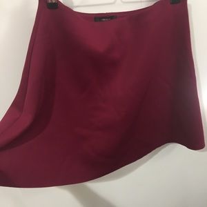 Berry colored skirt
