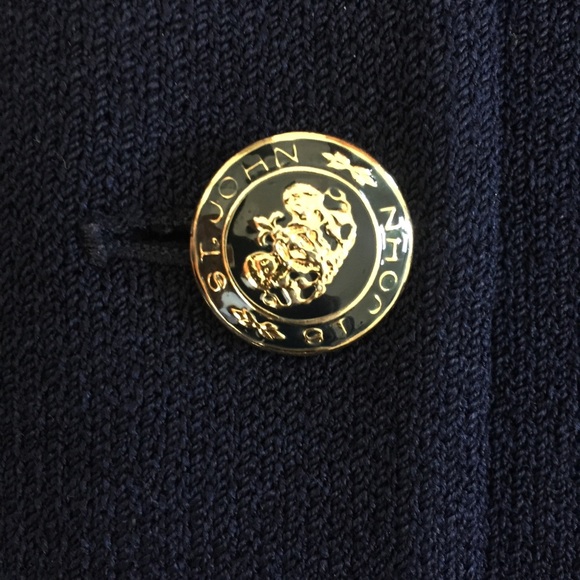 St. John Navy Suit - Picture 4 of 4