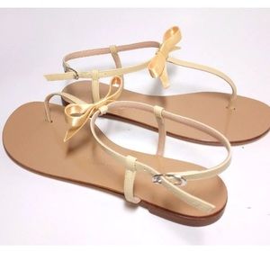 Giuseppe Zanotti flat thong bow sandal