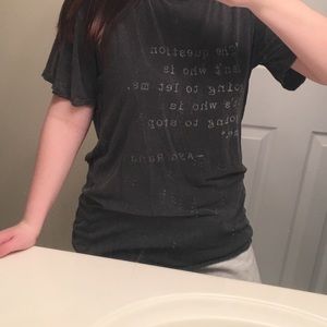 Brandy Melville quote tee