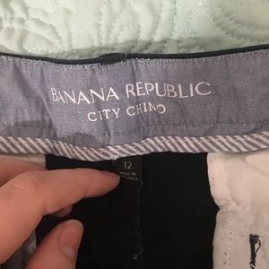 Banana republic navy shorts