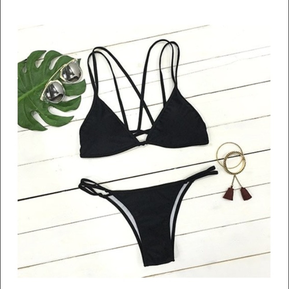 Cupshe Little Black Bikini