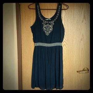 Navy blue dress