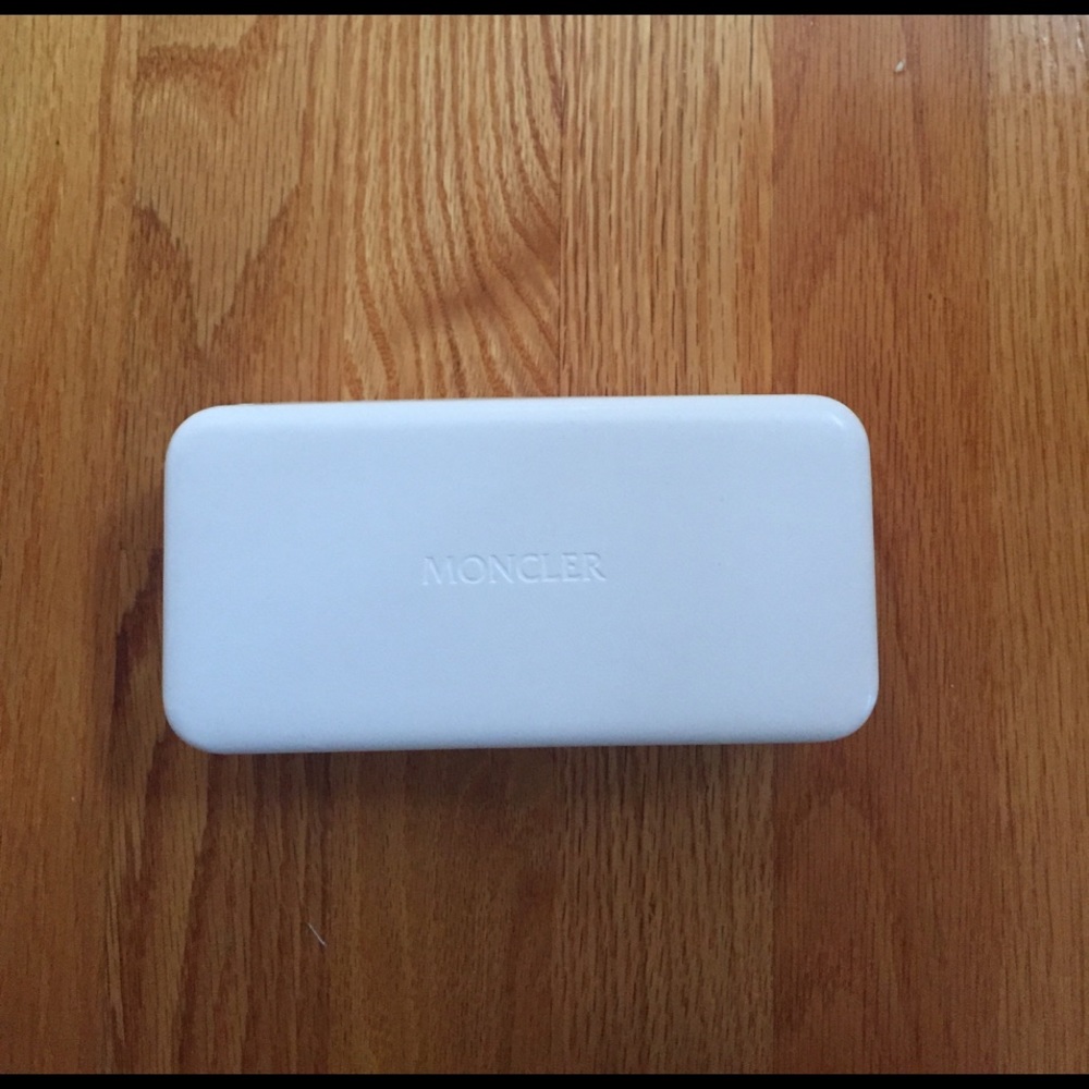 Moncler Sunglasses Case with Wipe Cloth