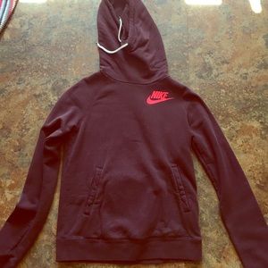 Purple Nike hoodie