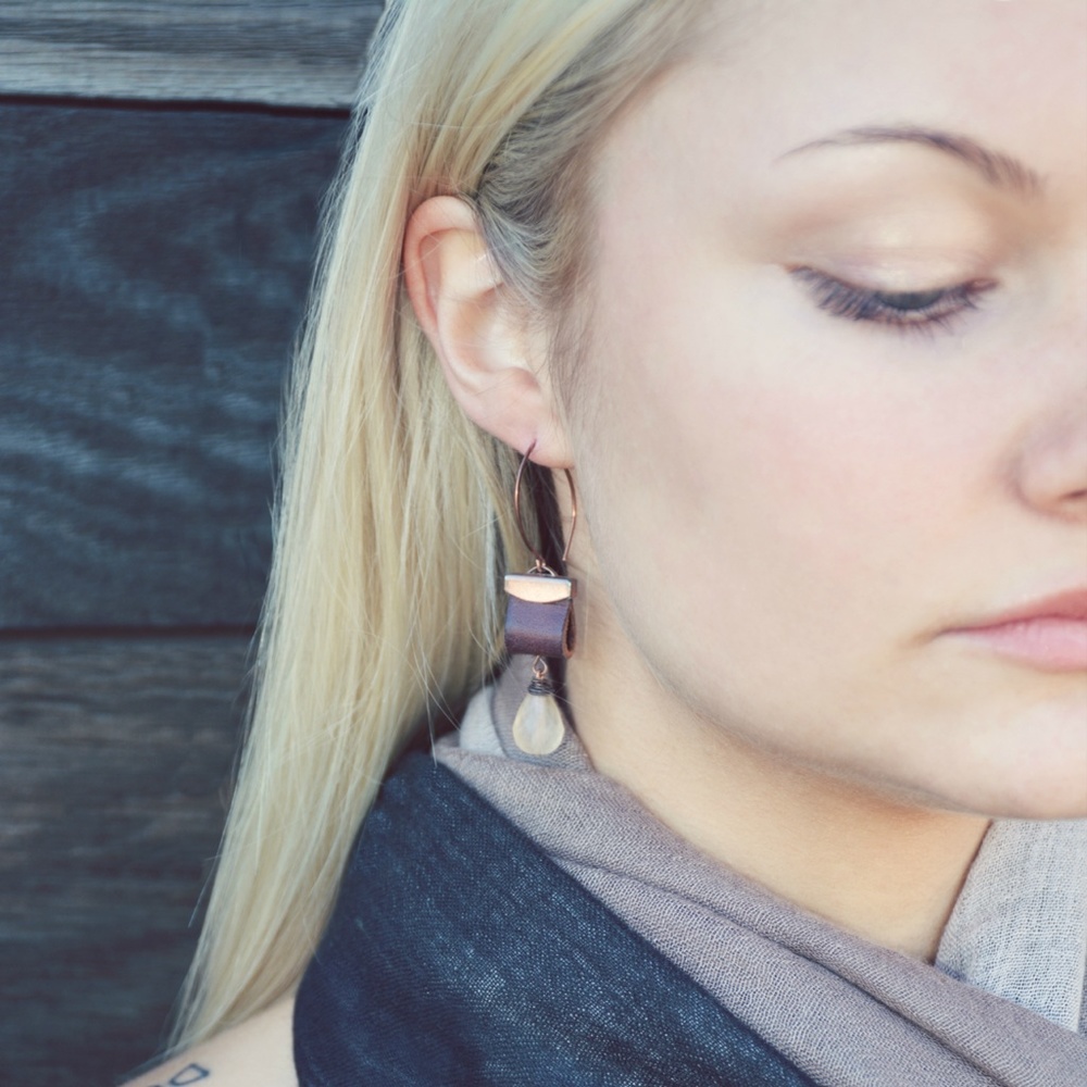 Copper Earrings