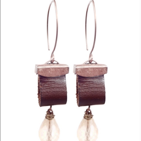 Copper Earrings - Picture 2 of 2