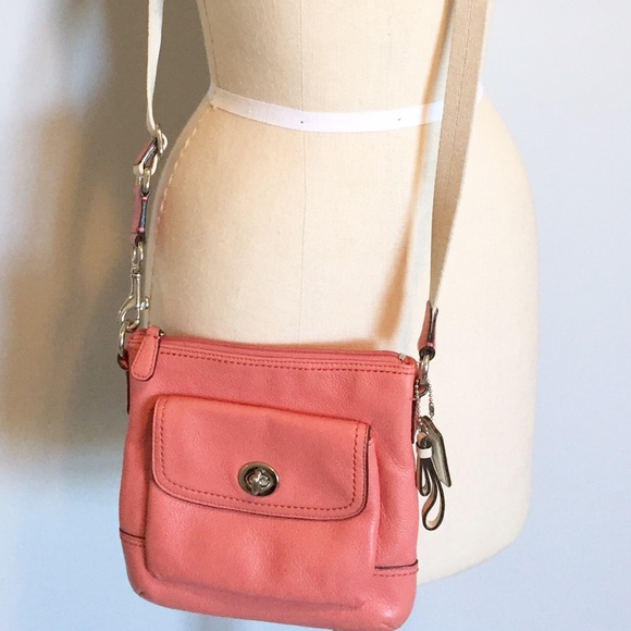 Coach Handbags - ❌SOLD❌ Coach Melon Crossbody Leather Bag