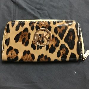 Michael Kors Cheetah Print Wallet