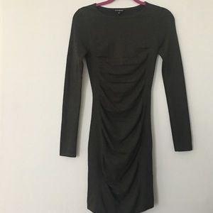 Long sleeve cotton dress