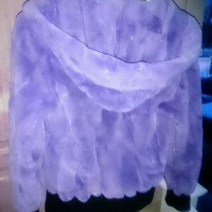 Genuine RABBIT fur SexY crop jacket