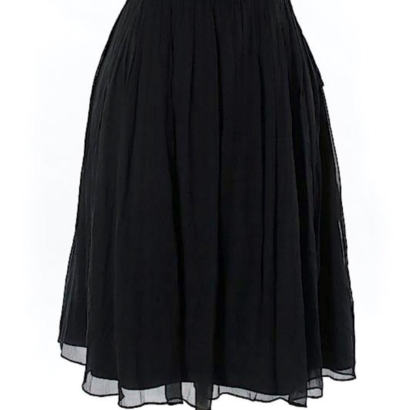 J.Crew Black Silk Dress - Picture 3 of 4