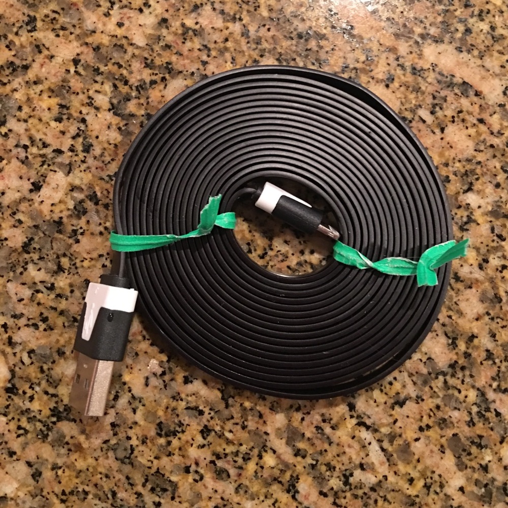 10 foot long phone charger!