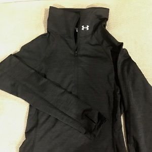 1/4 zip thermal athletic shirt