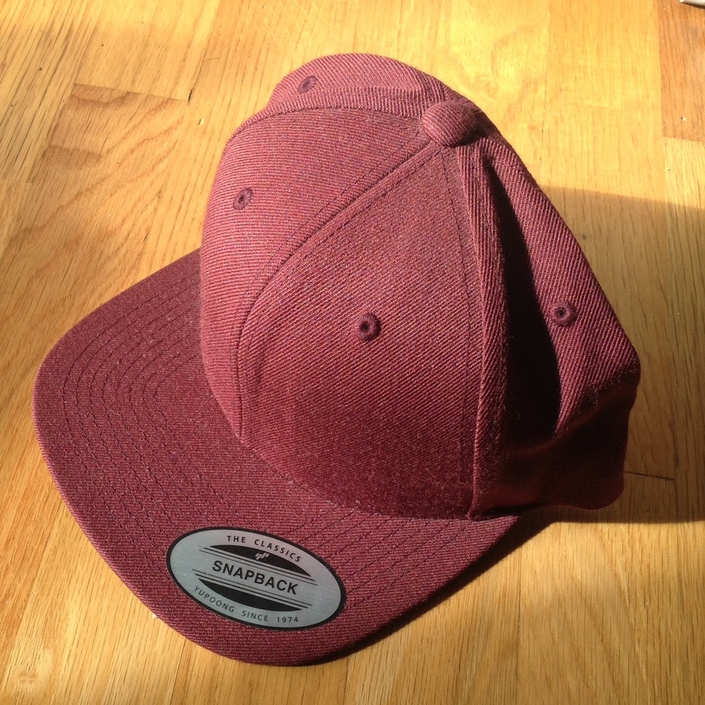 maroon snapback