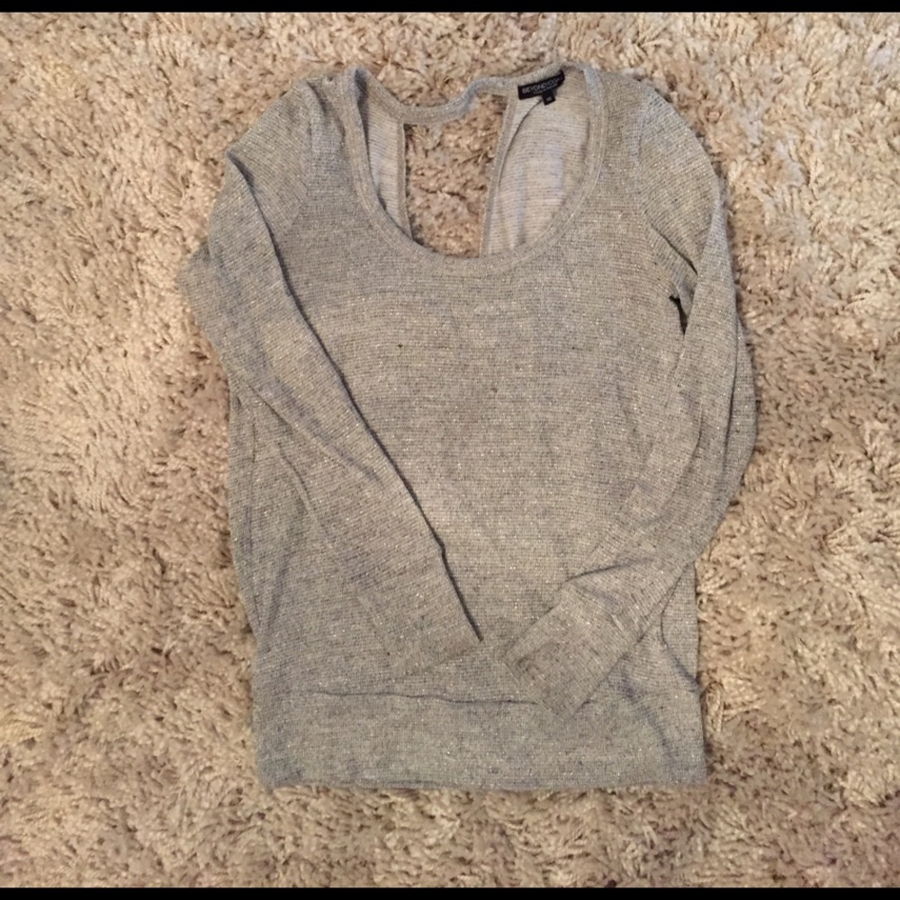 Beyond Yoga split back sweater