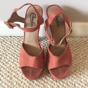 Candies Open Toe High Heels