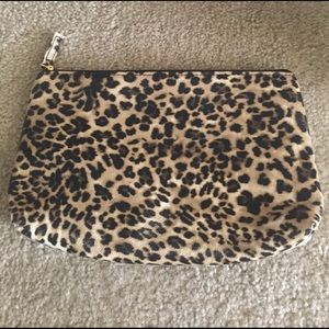 Forever 21 Leopard Cosmetic Pouch