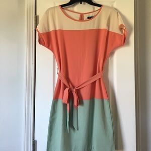 Color block dress