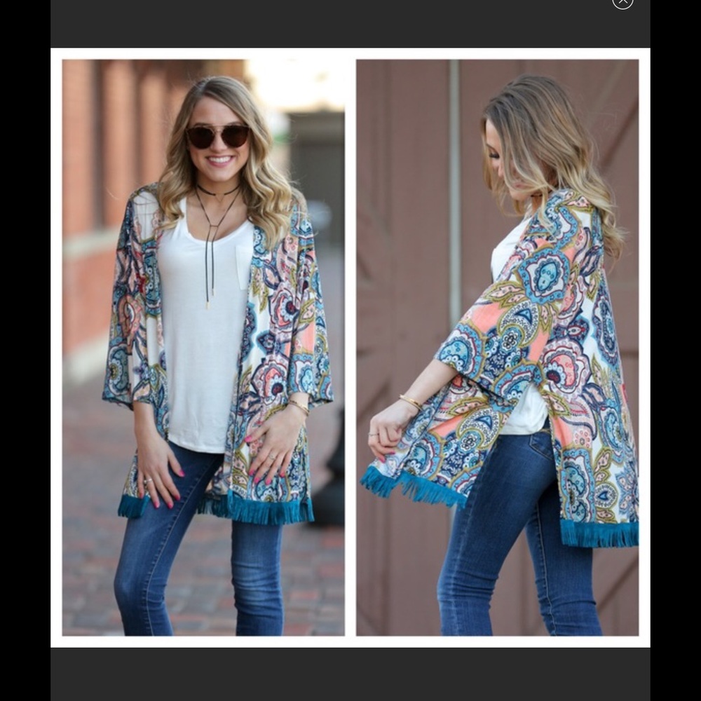 Paisley Kimono