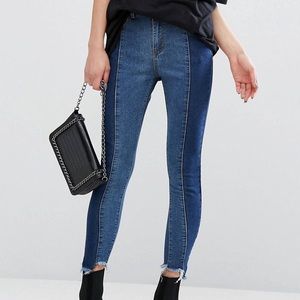 ASOS 2-toned jeans💕💕 fits a 6/8