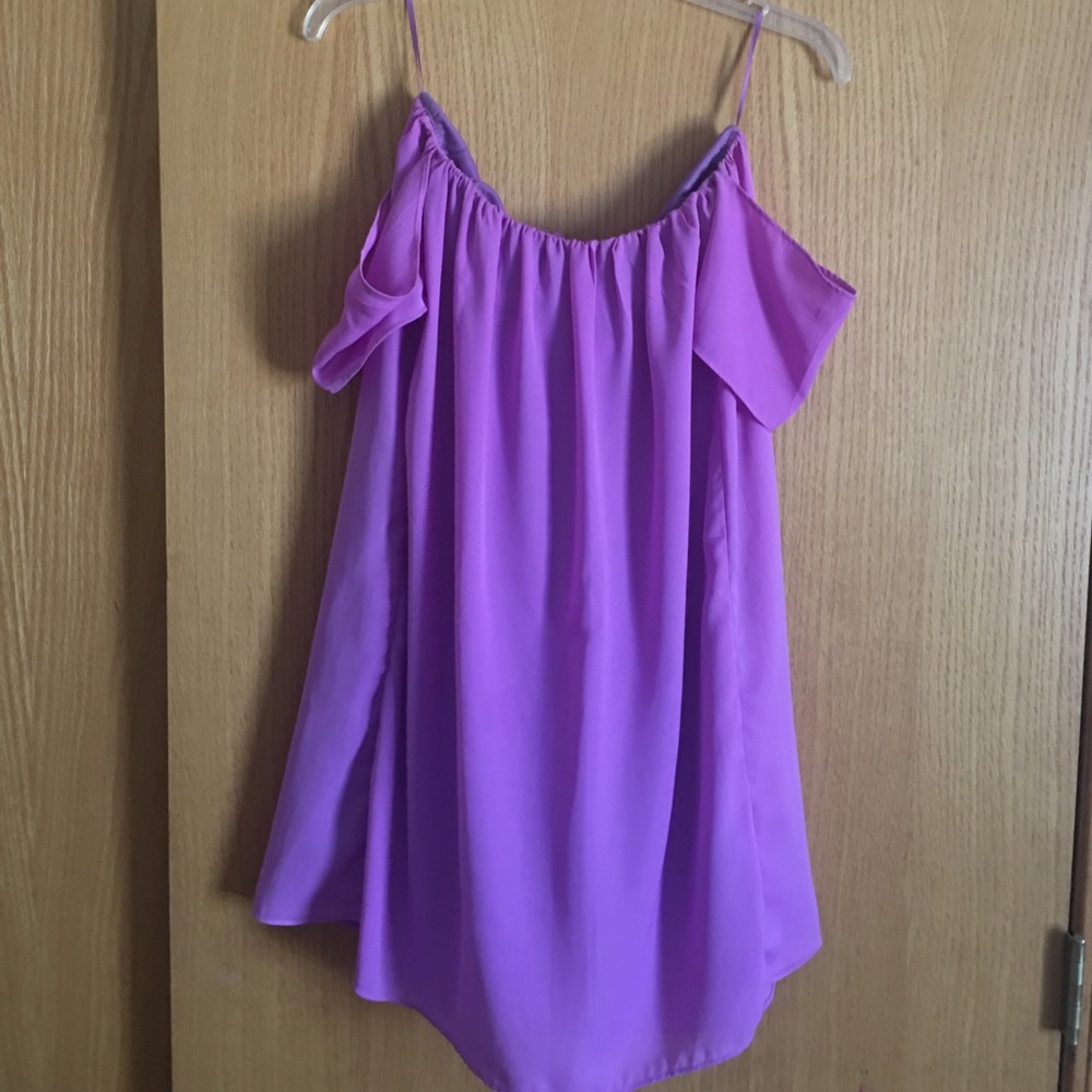 Off the shoulder dress