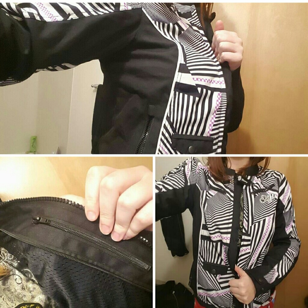 Womens medium Shift protective motorcycle jacket