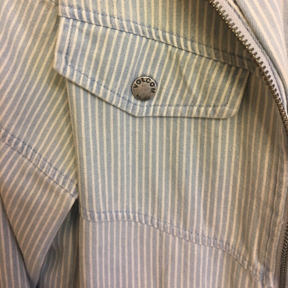 Volcom pinstripe jacket - Picture 2 of 4