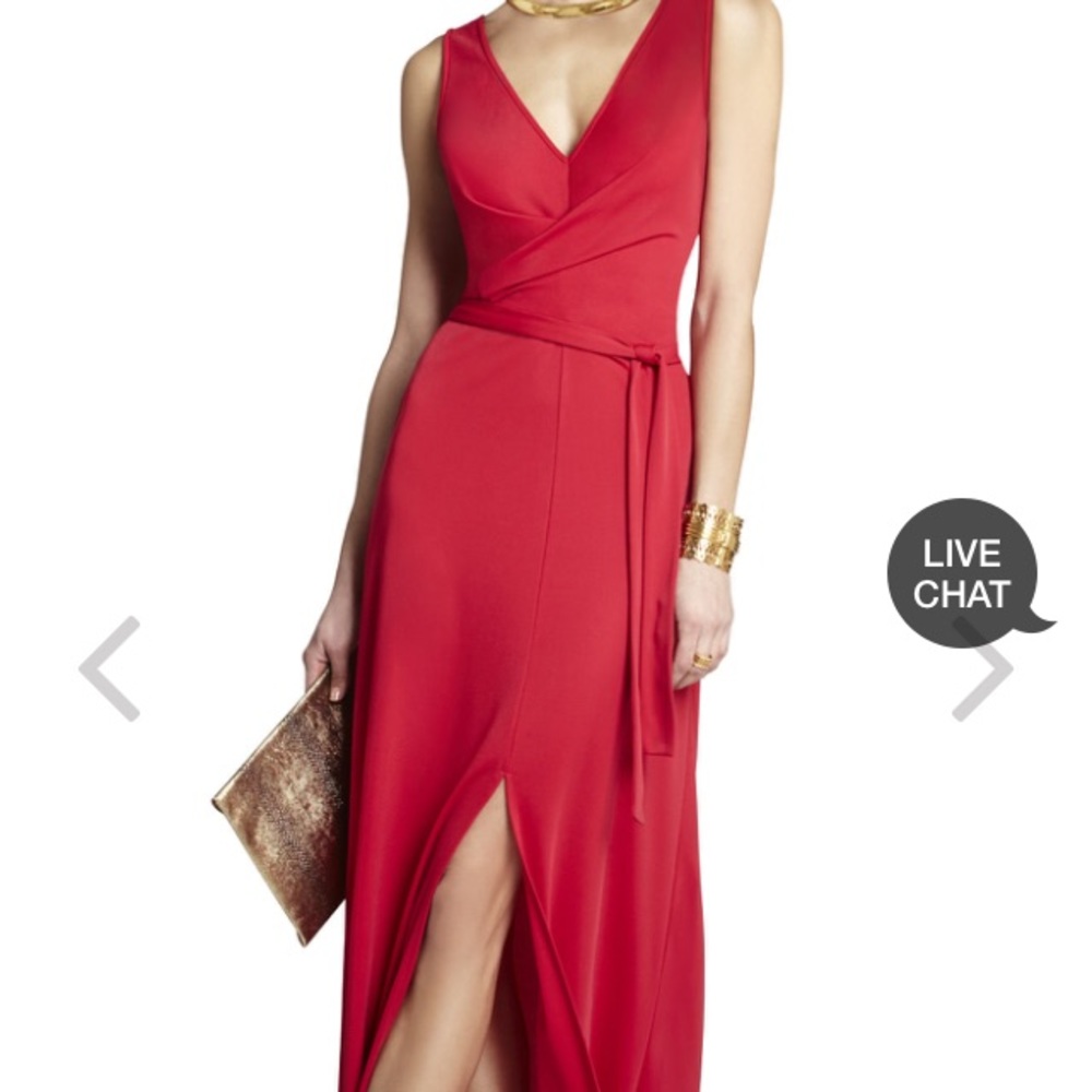 Red BGBG Maxazria XS gown