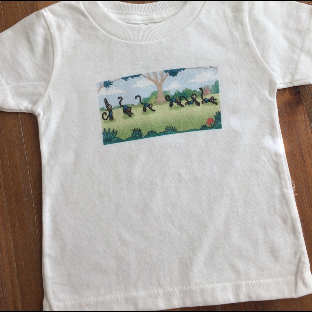 🐒Baby Animal Character Tee 🐵