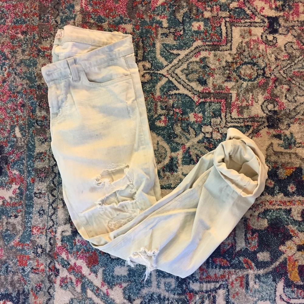 Jbrand distressed jeans