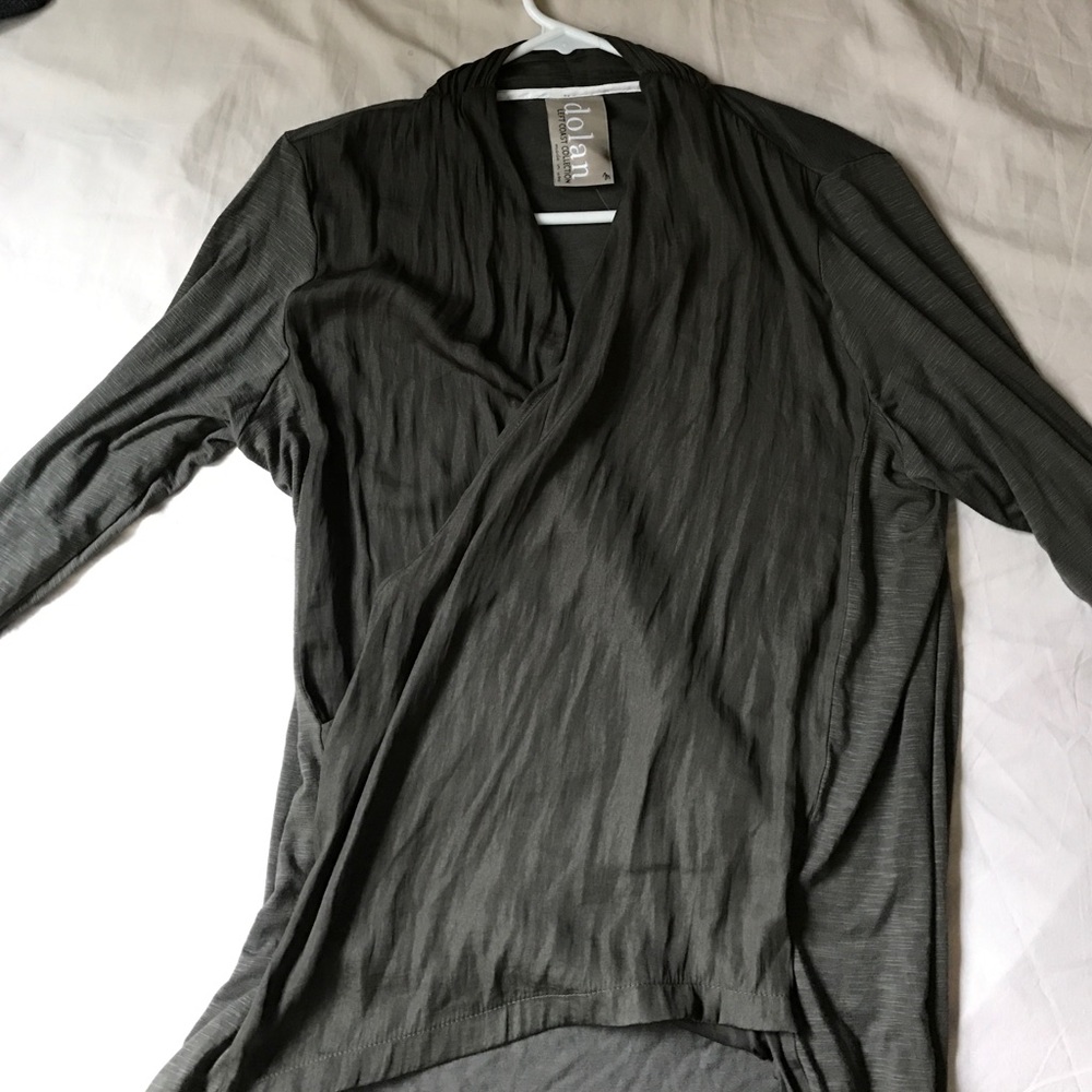 Anthropologie wrap blouse